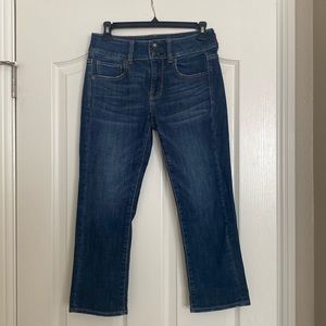 American Eagle artist crop jeans size 4 short